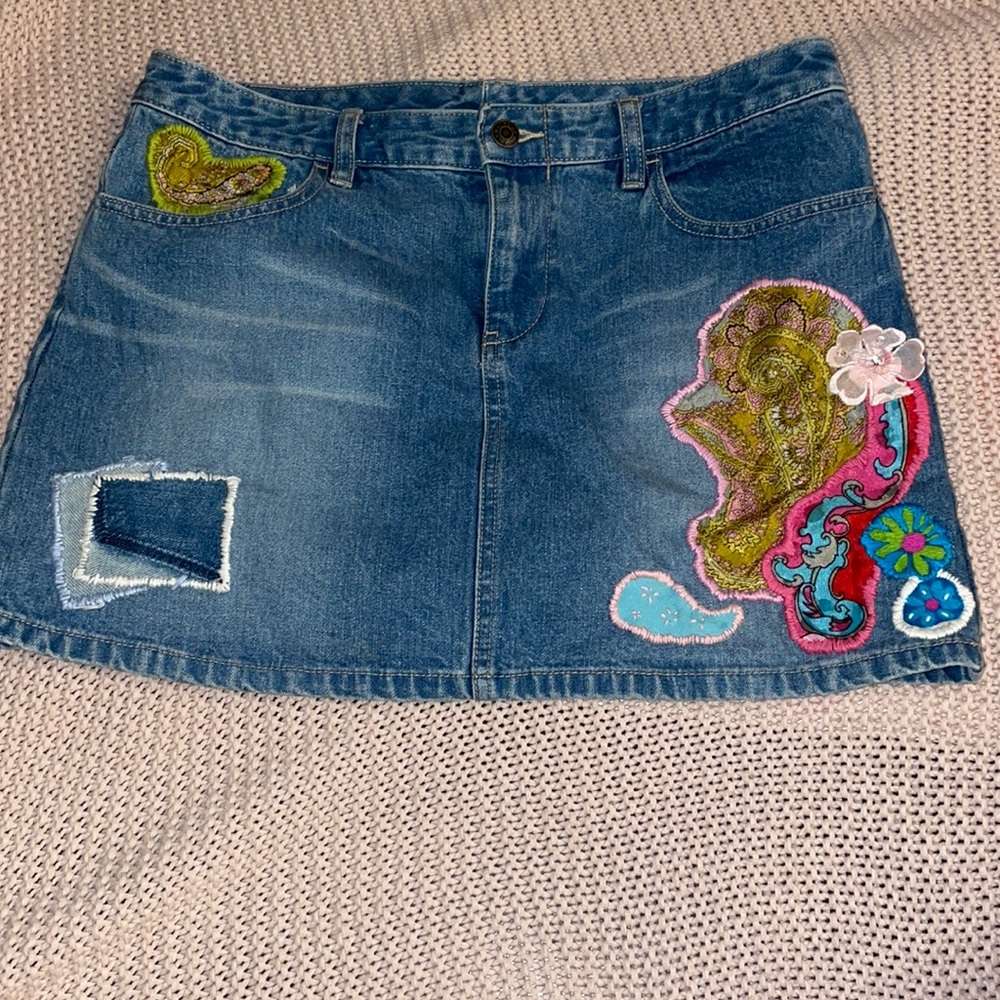 Old navy jean skirt